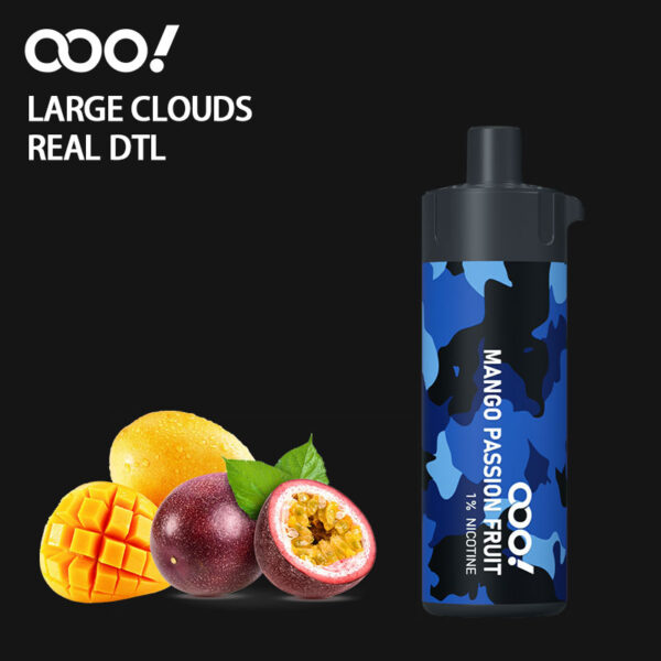 OOO! 12000 Puffs DL/DTL POD Descartável 20ml fluxo de ar ajustável e Recarregável